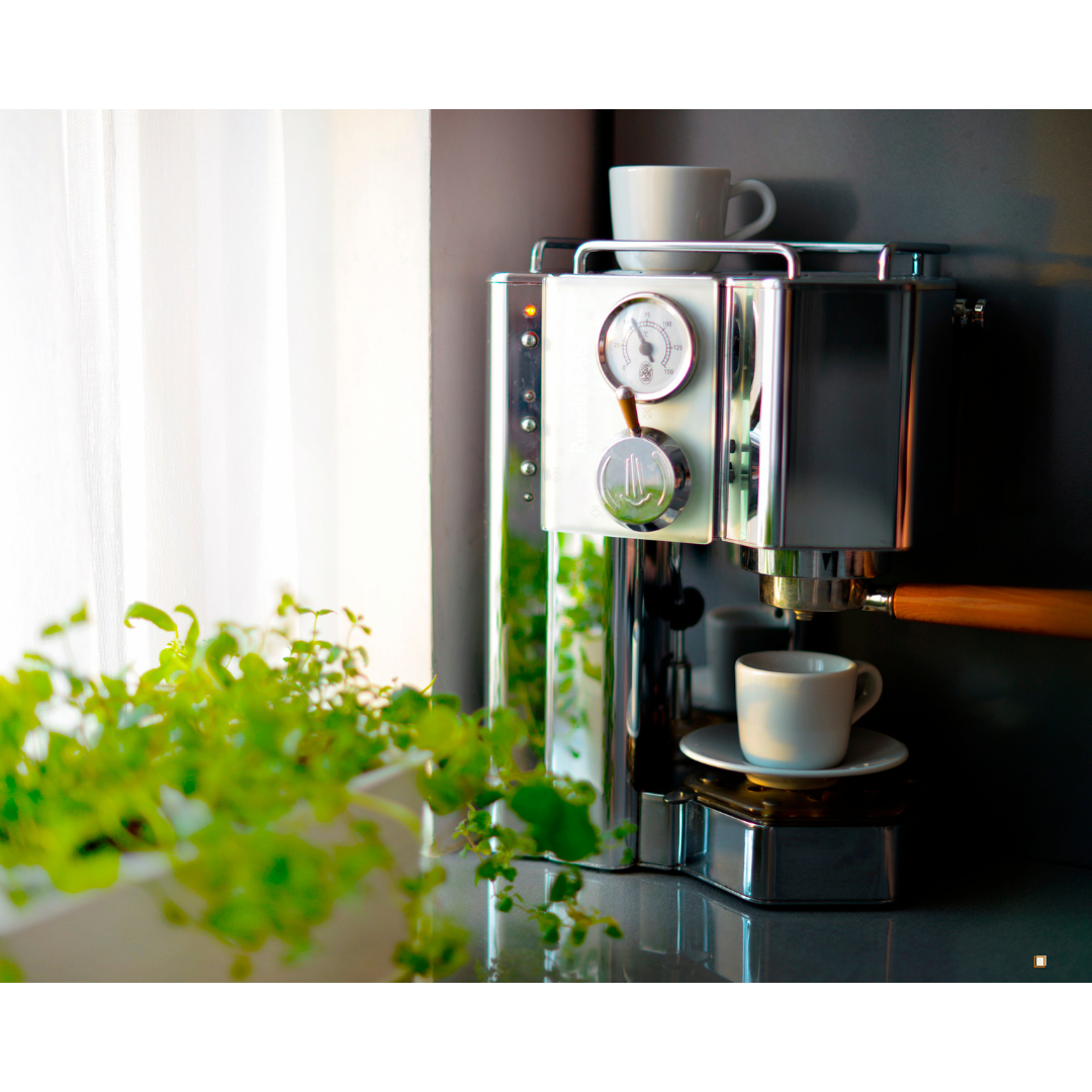 coffee pod subscription cup being filled