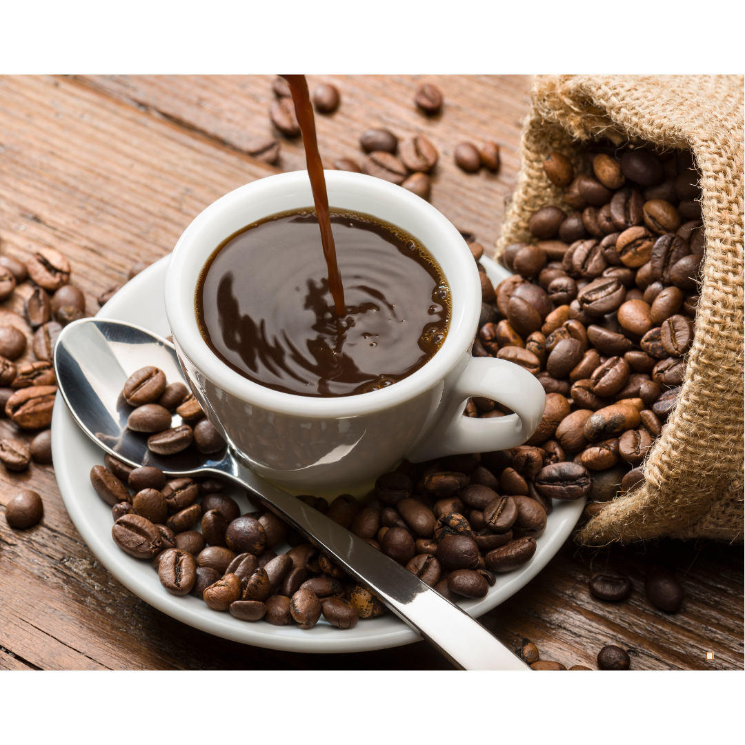 ethiopian yirgacheffe coffee being poured in a cup