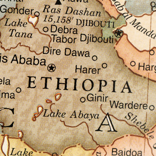 ethiopian yirgacheffe coffee map