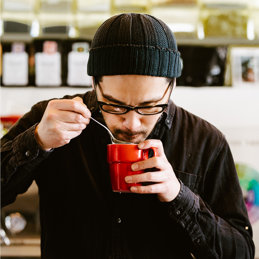 small batch coffee caffeine content test