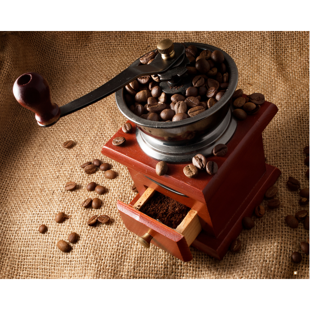 vintage small batch coffee grinder