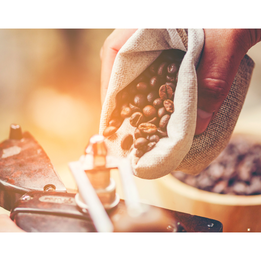 light roast coffee bean bag