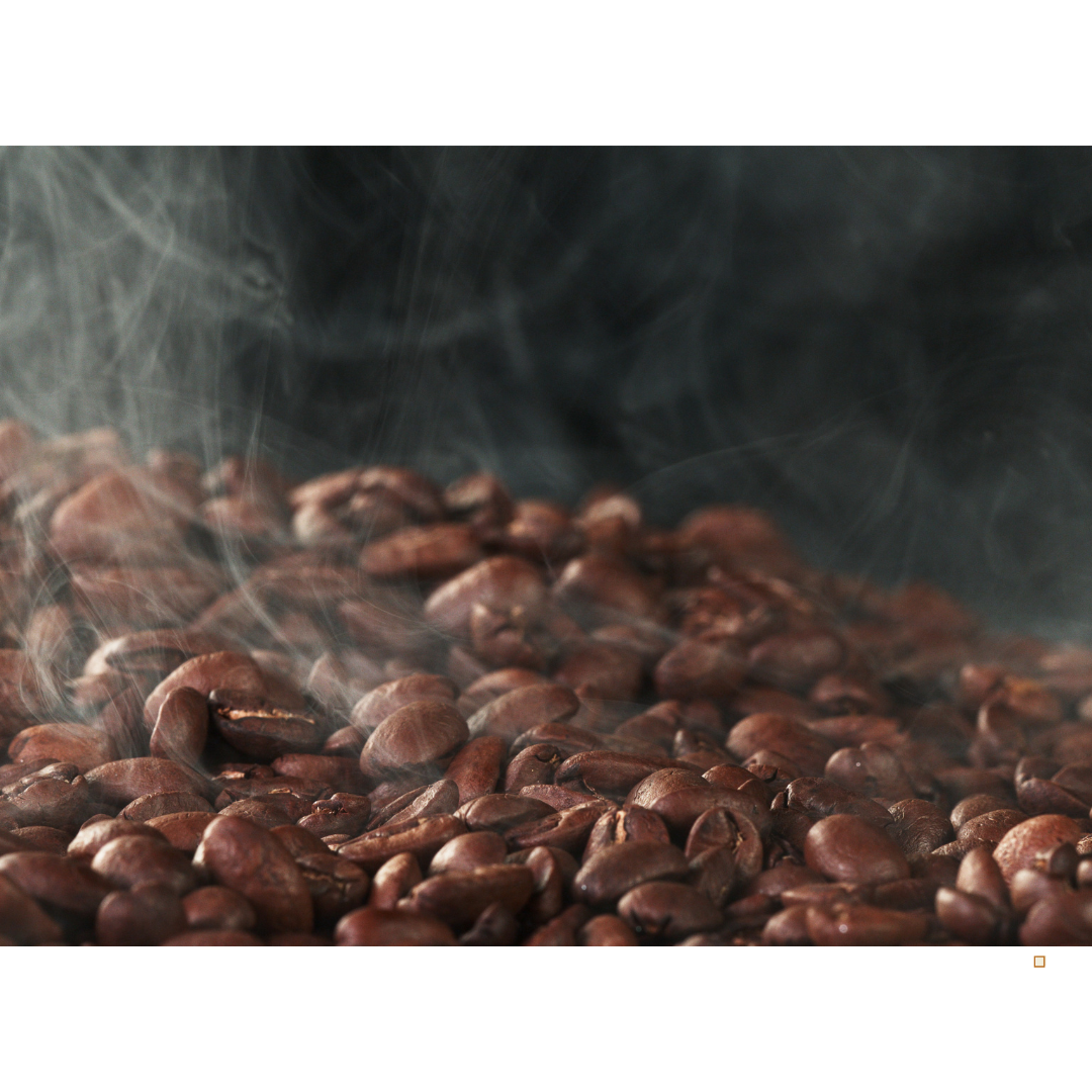 small batch coffee roasted beans