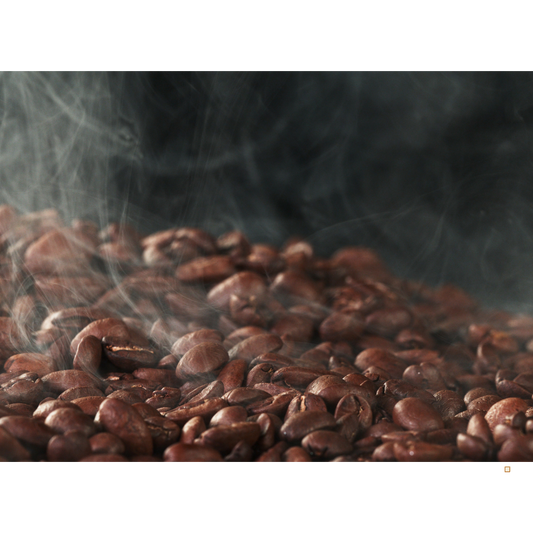 small batch coffee roasted beans