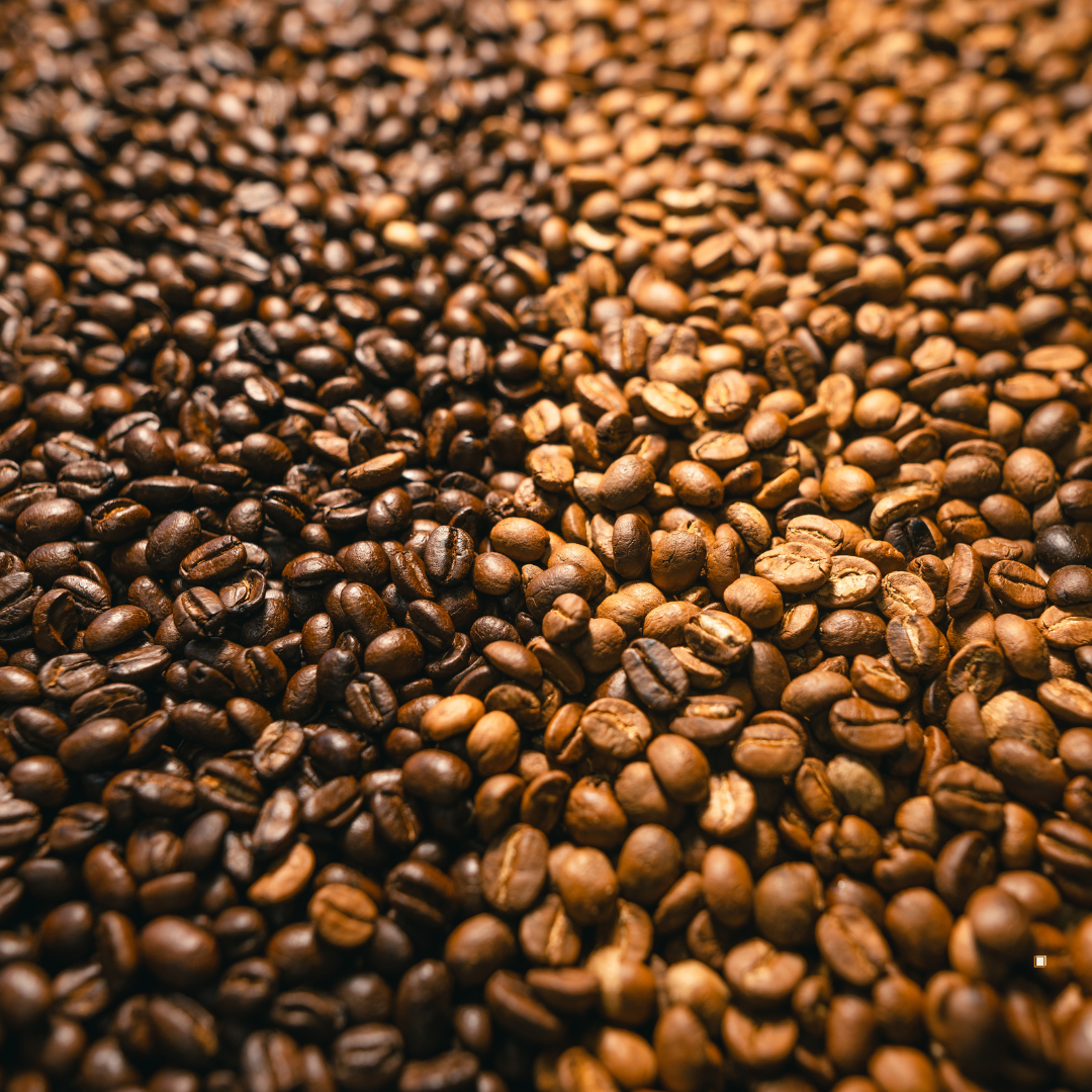 small batch light roast coffee beans with dark roast coffee beans