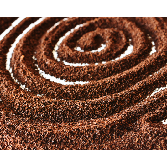 whole bean decaf coffee ground swirls