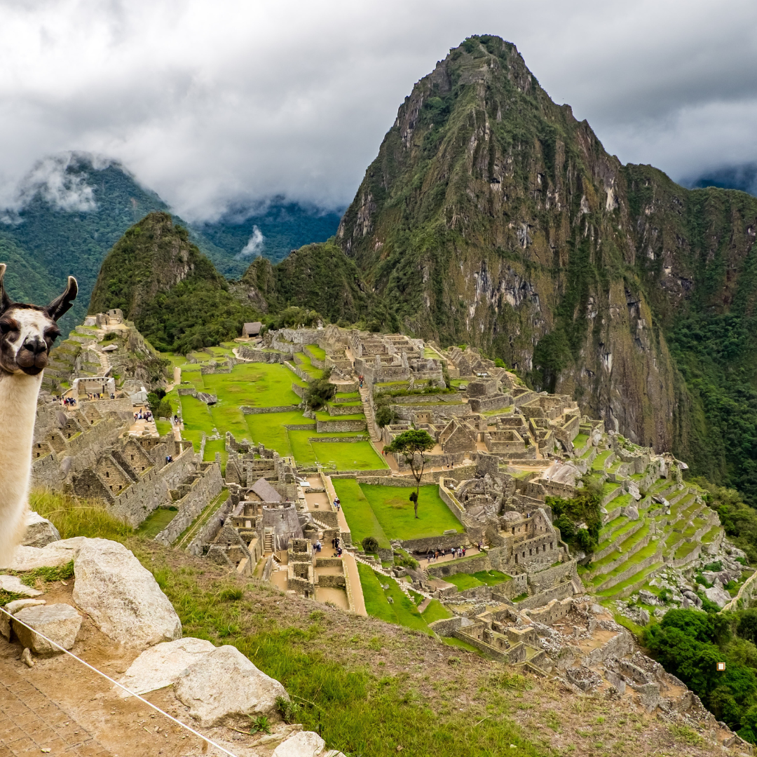 Machu Picchu near cusco peru