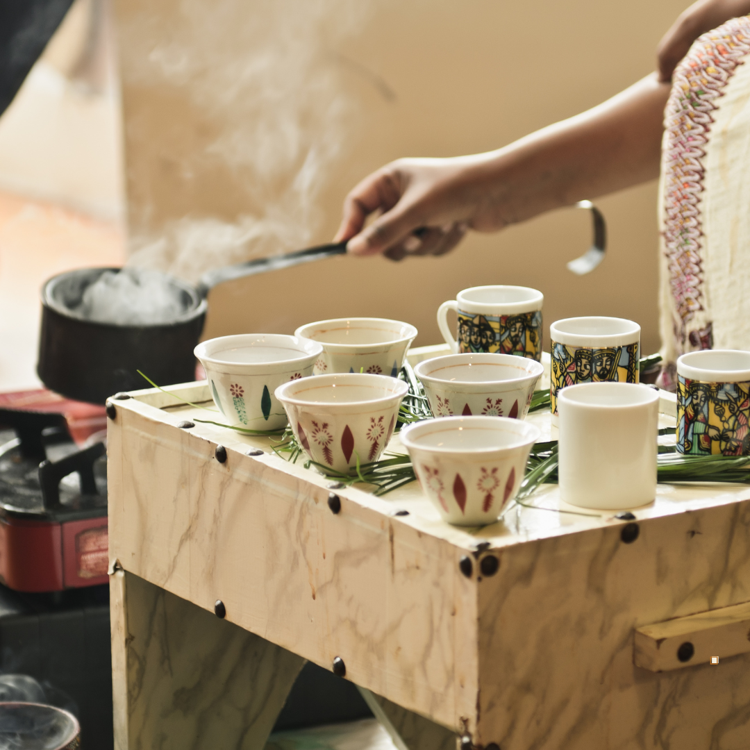 ethiopian yirgacheffe coffee ceremony