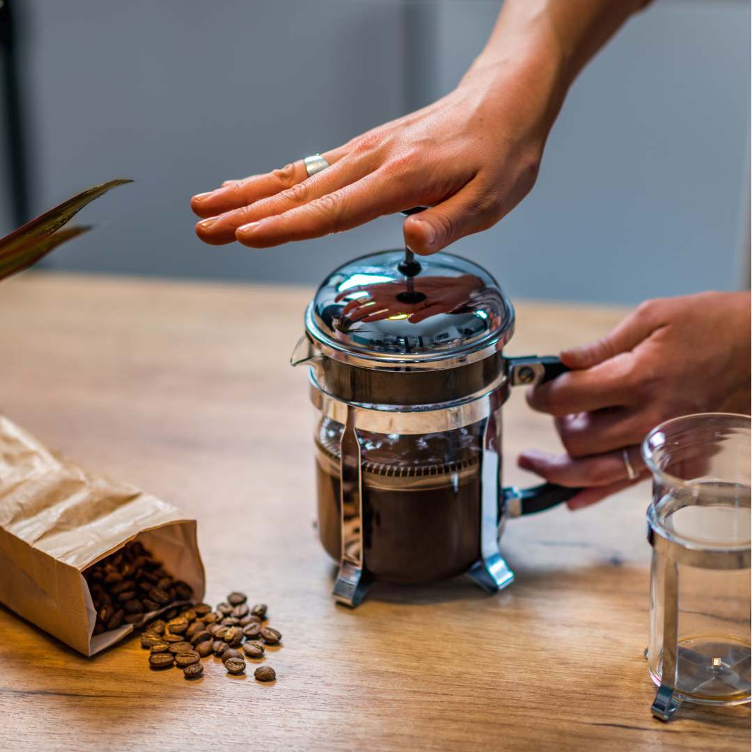 french press watering hole coffee