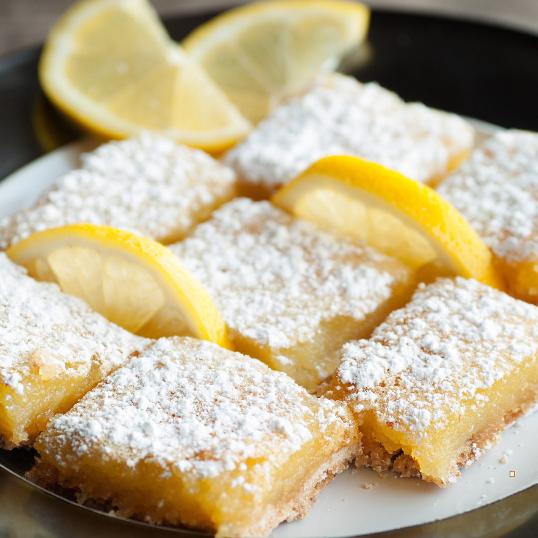 yirgacheffe coffee with lemon bars